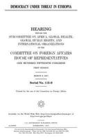 Democracy under threat in Ethiopia 154676996X Book Cover