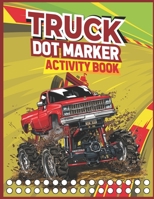 Truck dot marker activity book B09SFNLZFH Book Cover