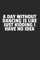 Tanzen Tanz Notizbuch: Tanzen Tanz Notizbuch f�r Liebhaber / Notizheft / Notizblock A5 (6x9in) Dotted Notebook / Punkteraster / 120 gepunktete Seiten 1678890391 Book Cover