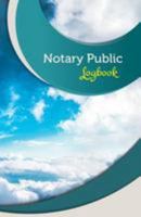 Notary Public Logbook: 50 Pages, 5.5 X 8.5 Blue Skies 1544044488 Book Cover