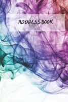Address Book: Large Print Phone Book & Adresses Book with Tabs 1073566382 Book Cover
