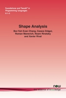 Shape Analysis 168083732X Book Cover