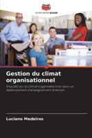 Gestion du climat organisationnel 6209274919 Book Cover