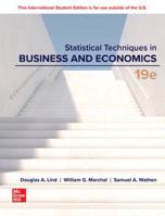 ISE Statistical Techniques in Business and Economics 1266283536 Book Cover