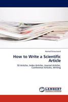 How to Write a Scientific Article 3838397045 Book Cover