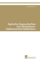 Optische Eigenschaften Von Aluminium-Galliumnitrid-Halbleitern 3838129547 Book Cover