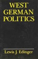 West German Politics 0231060912 Book Cover