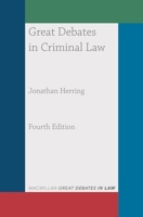 Great Debates: Criminal Law (Palgrave Macmillan Great Debates in Law) 1352010232 Book Cover