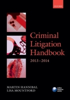LPC Handbook on Criminal Litigation 0199676488 Book Cover