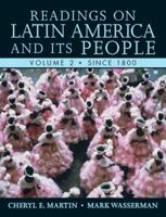 Readings on Latin America and its People, Volume 2 0321355814 Book Cover