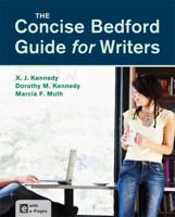 The Concise Bedford Guide for Writers 1457648768 Book Cover