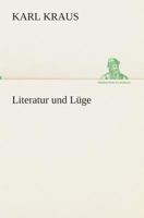 Literatur und Lüge 3849530906 Book Cover