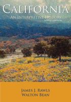 California: An Interpretive History 0072552557 Book Cover