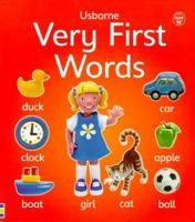 Very First Words (Usborne First Words Board Books) 0746038275 Book Cover