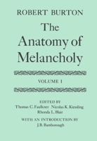 The Anatomy of Melancholy 1015689329 Book Cover