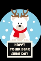 Happy Polar Bear Swim Day: Medium Lined Notebook / Journal To Taking Notes for Men / Women & Girls / Boys, Gift For Polar Bear Swim Day: Blank lined journal diary notebook Size at 6 x 9 with 120 pages 1676937471 Book Cover