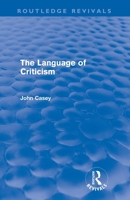 The Language of Criticism. 0415665043 Book Cover