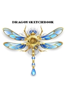 Dragon Sketchbook: A Sketchbook With 100 Pages Of Boarded Plain Paper Ideal For Drawing 1671566513 Book Cover