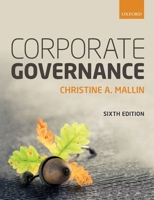 Corporate Governance 0198806760 Book Cover