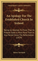 An Apology for the Established Church in Ireland 0353865958 Book Cover