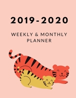 2019 - 2020 Weekly and Monthly Planner: Calendar Schedule + Organizer Inspirational Quotes (2019-2020 Academic Planners 1702209121 Book Cover