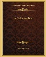 In Collationibus 1419189484 Book Cover
