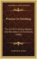 Practice in Finishing 0548566658 Book Cover