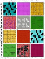 Ultimate Mind Games: Variety Brain Games for Every Day, Adult Activity Book, Word Plexer Puzzle, Sudoku, Cross-Number Puzzle, Mazes, Math Problem Search, Grid Pattern Search, Word Search 1726182789 Book Cover