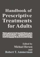 Handbook of Prescriptive Treatments for Adults 0306446820 Book Cover