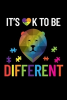 It's Ok to Be Different: Journal / Notebook / Diary Gift - 6x9 - 120 pages - White Lined Paper - Matte Cover 1711925284 Book Cover