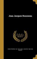 Jean Jacques Rousseau 1372121285 Book Cover