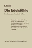 Die Edelstahle 3642862365 Book Cover