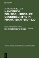 Roger Chartier: Civilite. - Thomas Schleich: Fanatique, Fanatisme 348653131X Book Cover
