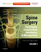 Spine Surgery: Techniques, Complication Avoidance, And Management 1437705871 Book Cover