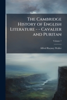 The Cambridge History Of English Literature, Volume 7 1149311770 Book Cover