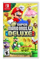 Super Mario Bros. U Deluxe: New Super Mario Bros. U Deluxe - Nintendo Switch Official Step by Step Walkthrough 1675622426 Book Cover