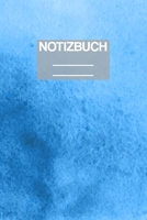 Notizbuch A5 Muster Wasserfarben Blau: - 111 Seiten - EXTRA Kalender 2020 - Einzigartig - Dotgrid - Dotted - Punktraster - Geschenk - Geschenkidee 1710015772 Book Cover