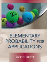 Elementary Probability for Applications 0521867568 Book Cover