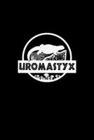 Uromastyx Desert Lizard Reptile Mali Dino Jura: Blank Lined Notebook Journal for Work, School, Office 6x9 110 page 1677271086 Book Cover