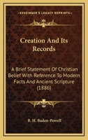 Creation and Its Records 142181112X Book Cover