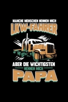 Manche Menschen Nennen Mich LKW-Fahrer Aber Die Wichtigsten Nennen Mich Papa: Liniertes Notizbuch A5 - LKW-Fahrer Notizheft I Lastwagenfahrer Fernfahrer Trucker Vater Geschenk 1708492798 Book Cover