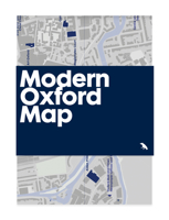 Modern Oxford Map: Guide to Modern Architecture in Oxford, UK 1912018144 Book Cover