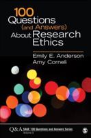 100 Questions (and Answers) about Research Ethics 150634870X Book Cover