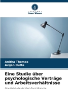 Eine Studie über psychologische Verträge und Arbeitsverhältnisse (German Edition) 6208202051 Book Cover