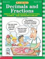 Funtastic Math! Decimals and Fractions: Great Skill-Building Activities, Games, and Reproducibles 059037365X Book Cover