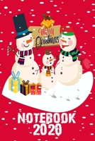 Merry Christmas Notebook 2020: Notebook / Journal Gift (6x9 - 110 pages) 1671233891 Book Cover