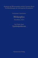 Anonymus Casmiriensis: Moksopaya: Textedition, Teil 4: Das Funfte Buch: Upasantiprakarana 3447100370 Book Cover