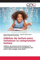 H�bitos de lectura para fortalecer la comprensi�n lectora 6202244909 Book Cover