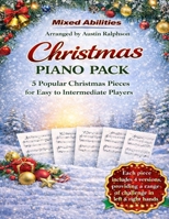 Christmas piano pack (5 pieces): For easy to intermediate players (Piano music) B0GX1RP55T Book Cover