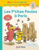Cocorico Je sais lire ! 1res lectures - Les P'tites Poules à Paris spécial DYS 2047359848 Book Cover